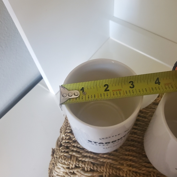 Starbucks Seattle coffee mugs, set of 2, 14 Oz each - Picture 3 of 6